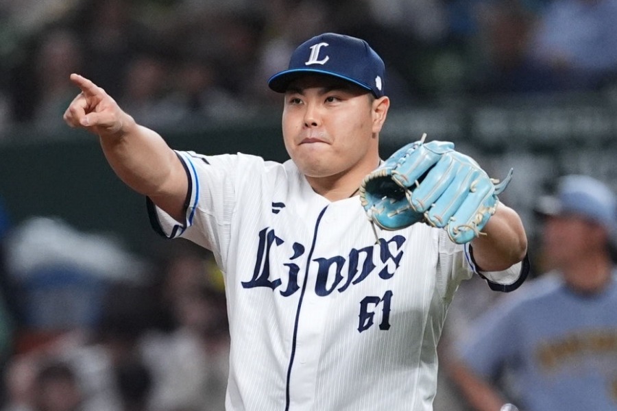 西武・平良海馬【写真：小林靖】