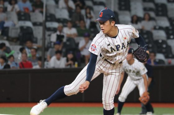 侍U-18代表が決勝に進出　開催国・台湾に逆転勝ち…エース織田は最速155キロ、6回1失点