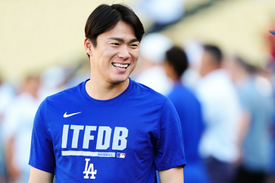 ドジャース・山本由伸【写真：黒澤崇】