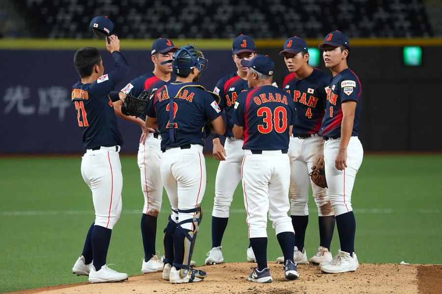 韓国に敗れ準優勝に終わった侍U-18代表【写真:Getty Images】