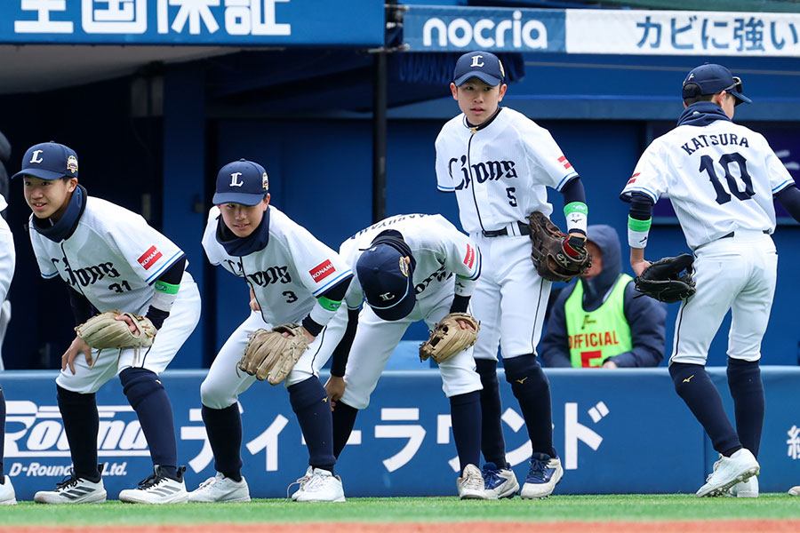 昨年大会に出場した西武ジュニアナイン【写真：加治屋友輝】