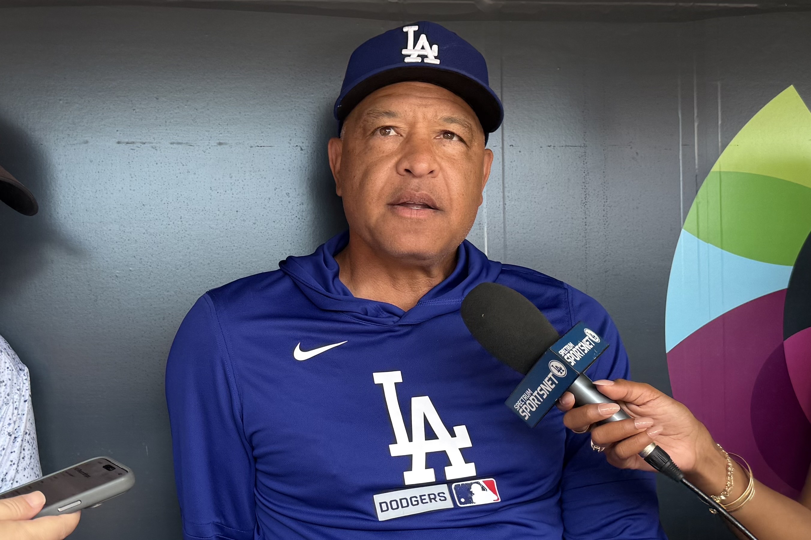 ドジャースのデーブ・ロバーツ監督【写真:小谷真弥】