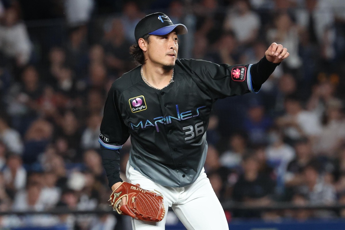 ロッテ・坂本光士郎は勝ちパターンへの“復活”を目指し、全力で腕を振る【写真：栗木一考】