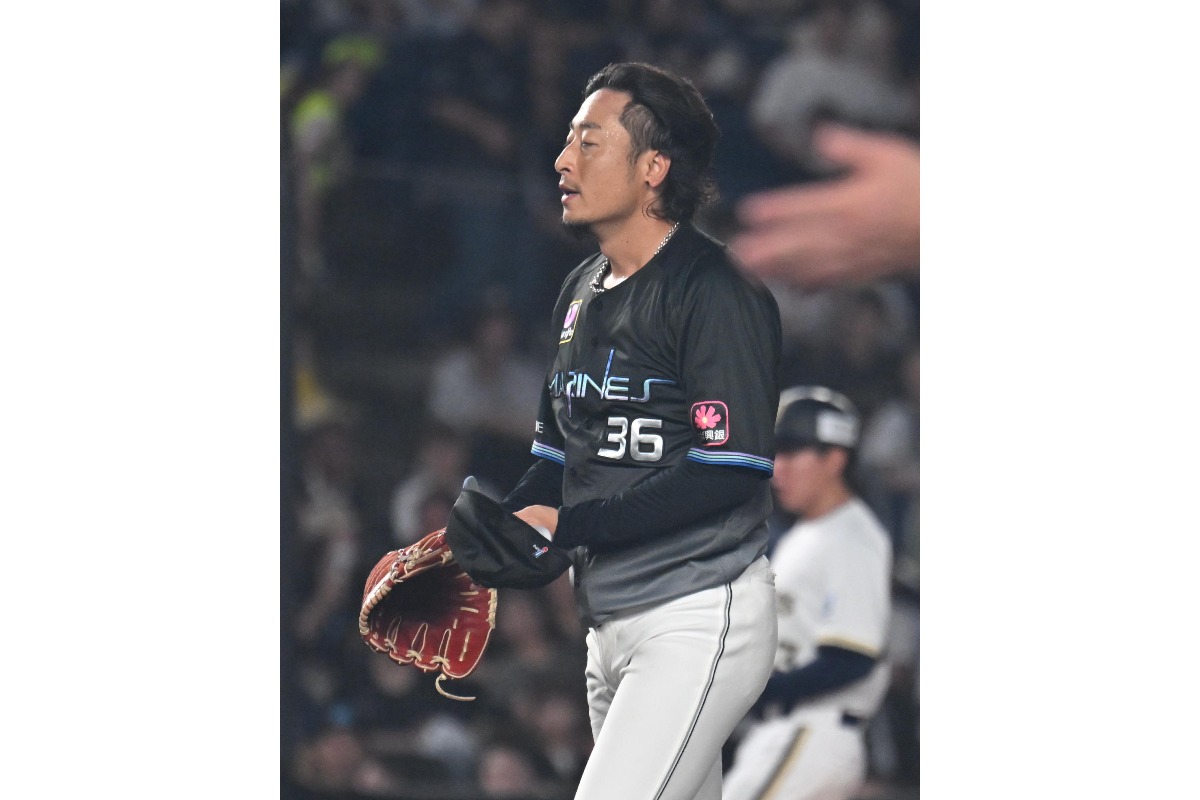 オリックス戦でNPBワーストとなる1イニング3死球の“屈辱”を味わった【写真提供：産経新聞社】