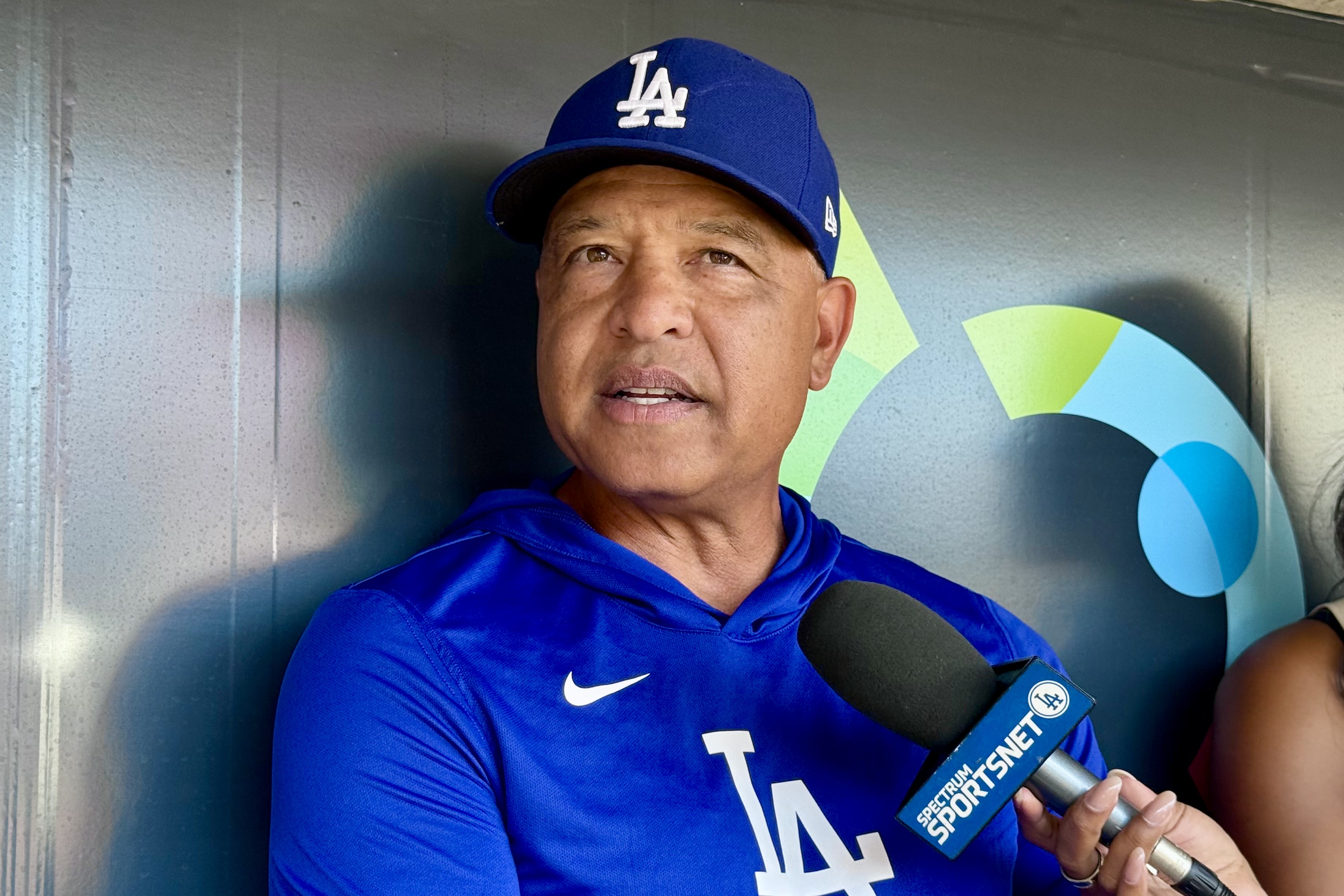 ドジャースのデーブ・ロバーツ監督【写真：小谷真弥】