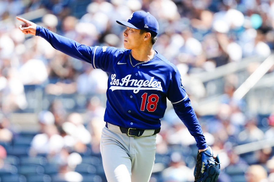 ドジャース・山本由伸【写真：黒澤崇】