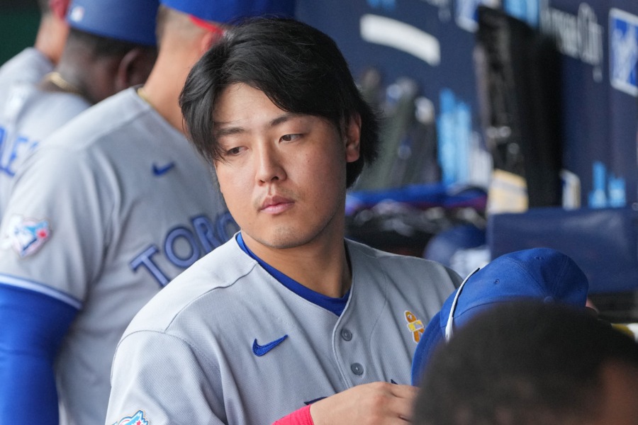 Bジェイズ・岡本和真【写真：ロイター】