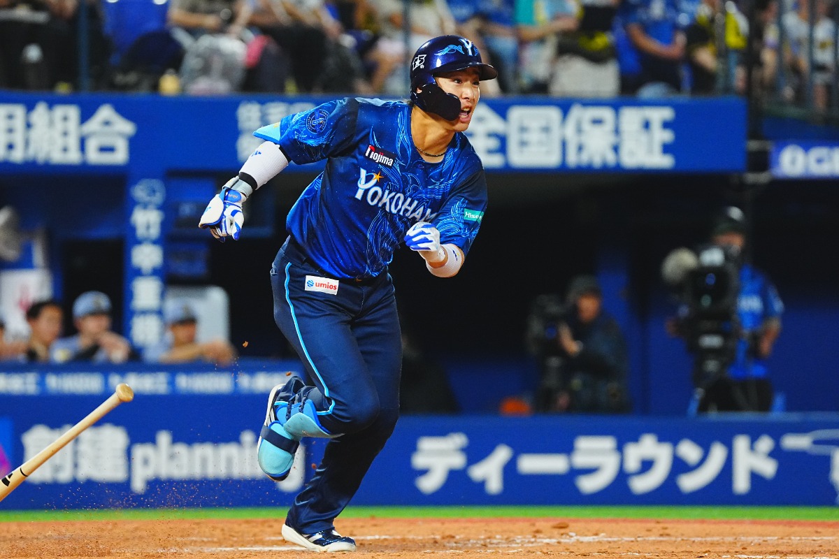 9月打率.333、規定打席をクリアした度会隆輝【写真：荒川祐史】