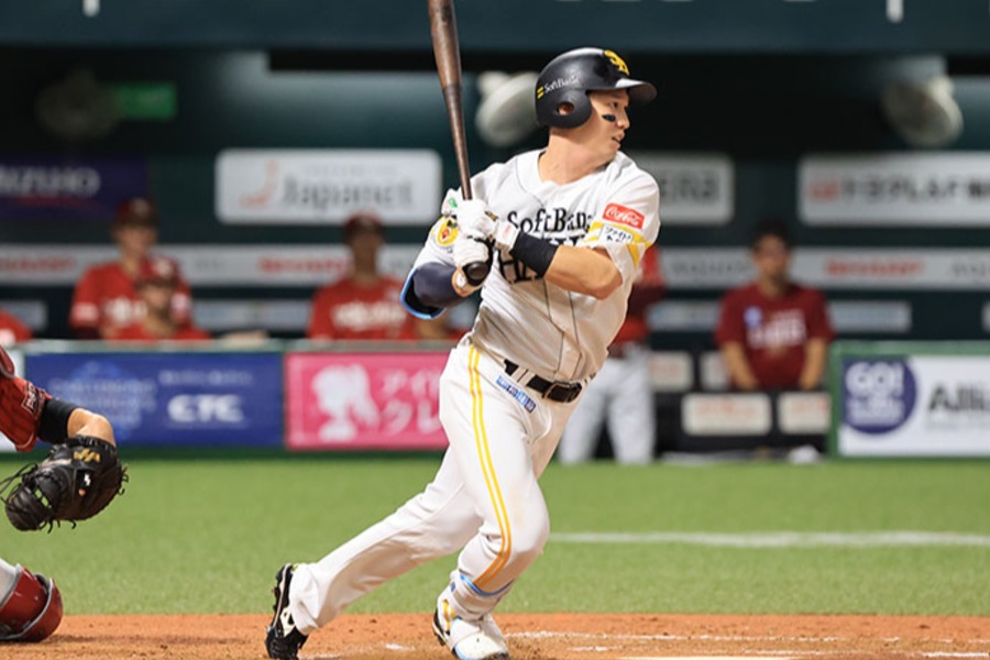 ソフトバンク・栗原陵矢【写真：球団提供】