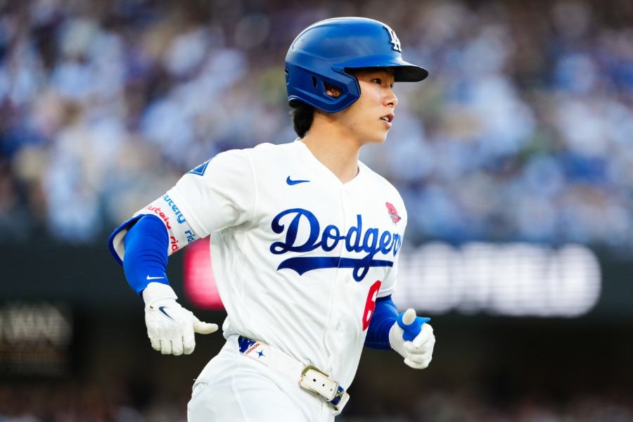 ドジャースのキム・ヘソン【写真：黒澤崇】