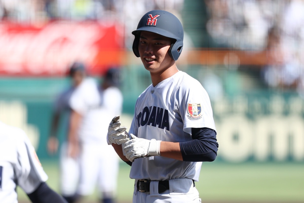 甲子園でも躍動した川上慧【写真：加治屋友輝】