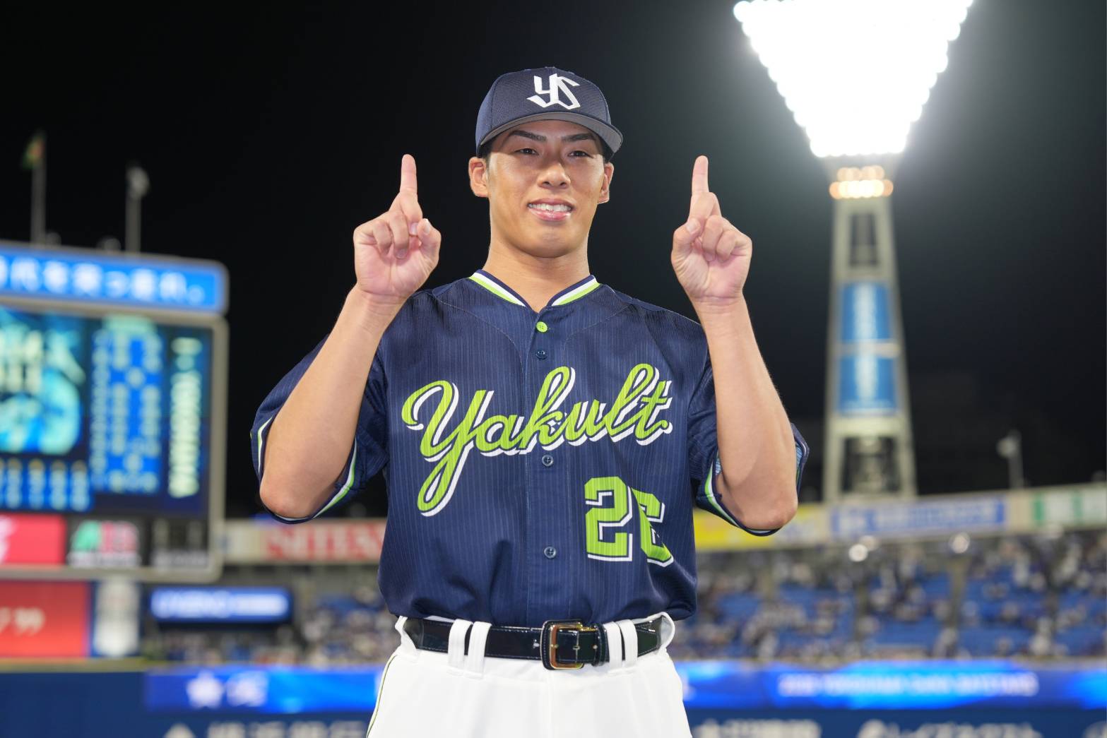 11勝目を挙げたヤクルト・山野太一【写真:井上学】