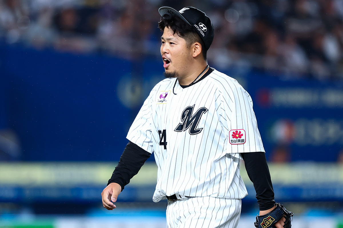 ロッテ・澤田圭佑【写真：加治屋友輝】