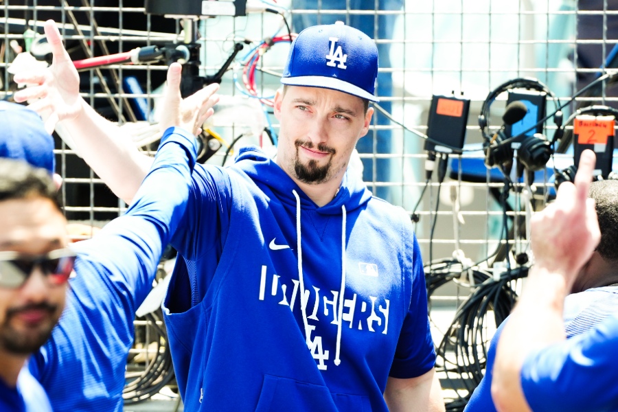 ドジャースのブレイク・スネル【写真:黒澤崇】