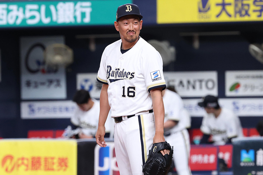 オリックス・平野佳寿【写真：栗木一考】