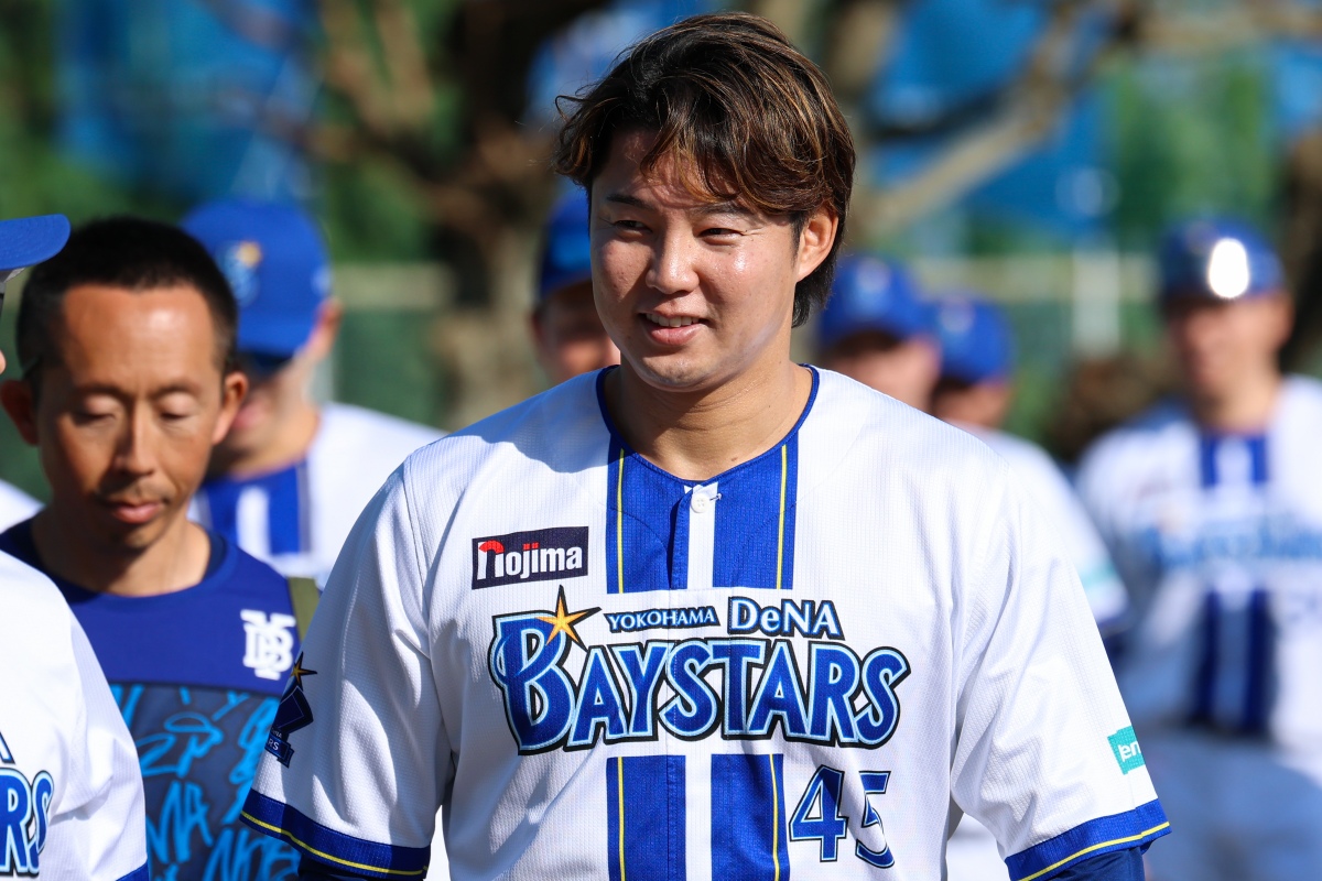 リハビリに励む右腕からは前向きな言葉が並んだ。（写真は今春キャンプのもの）【写真：加治屋友輝】