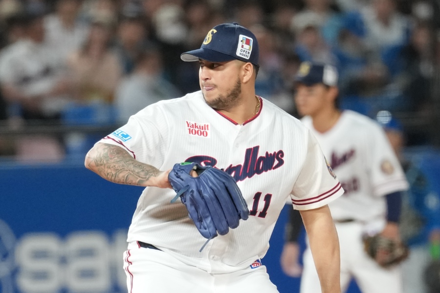 ヤクルトのホセ・キハダ【写真:井上学】