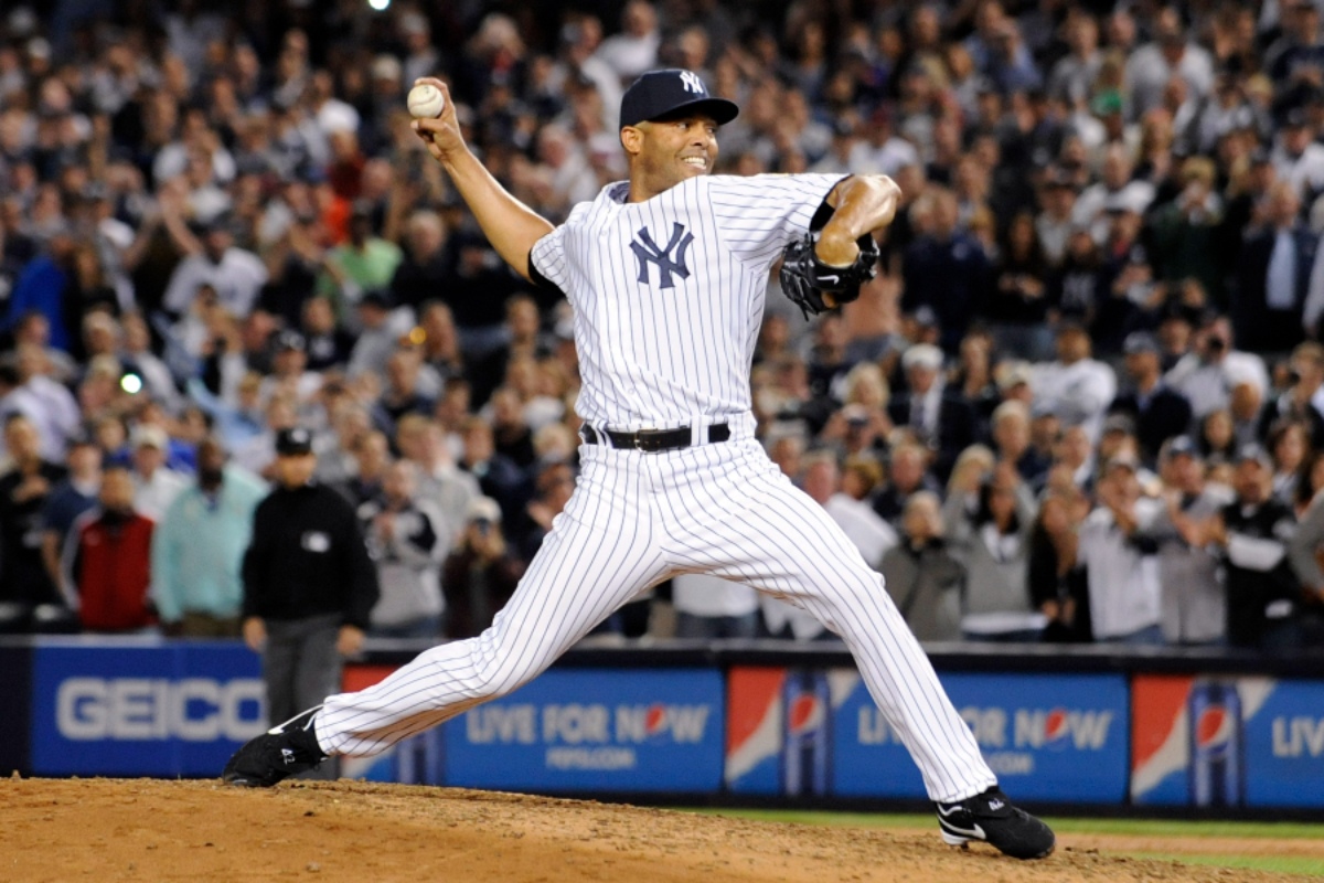 2013年に引退したMLB最多652セーブを誇るヤンキースのレジェンド、マリアノ・リベラ【写真：アフロ】