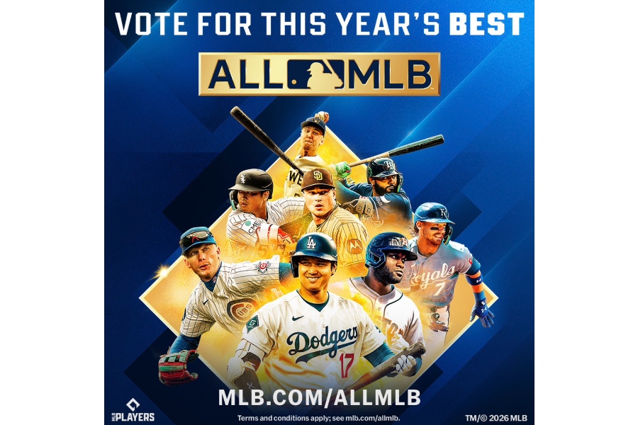 MLBが公開した1枚【画像：MLB公式Xより】