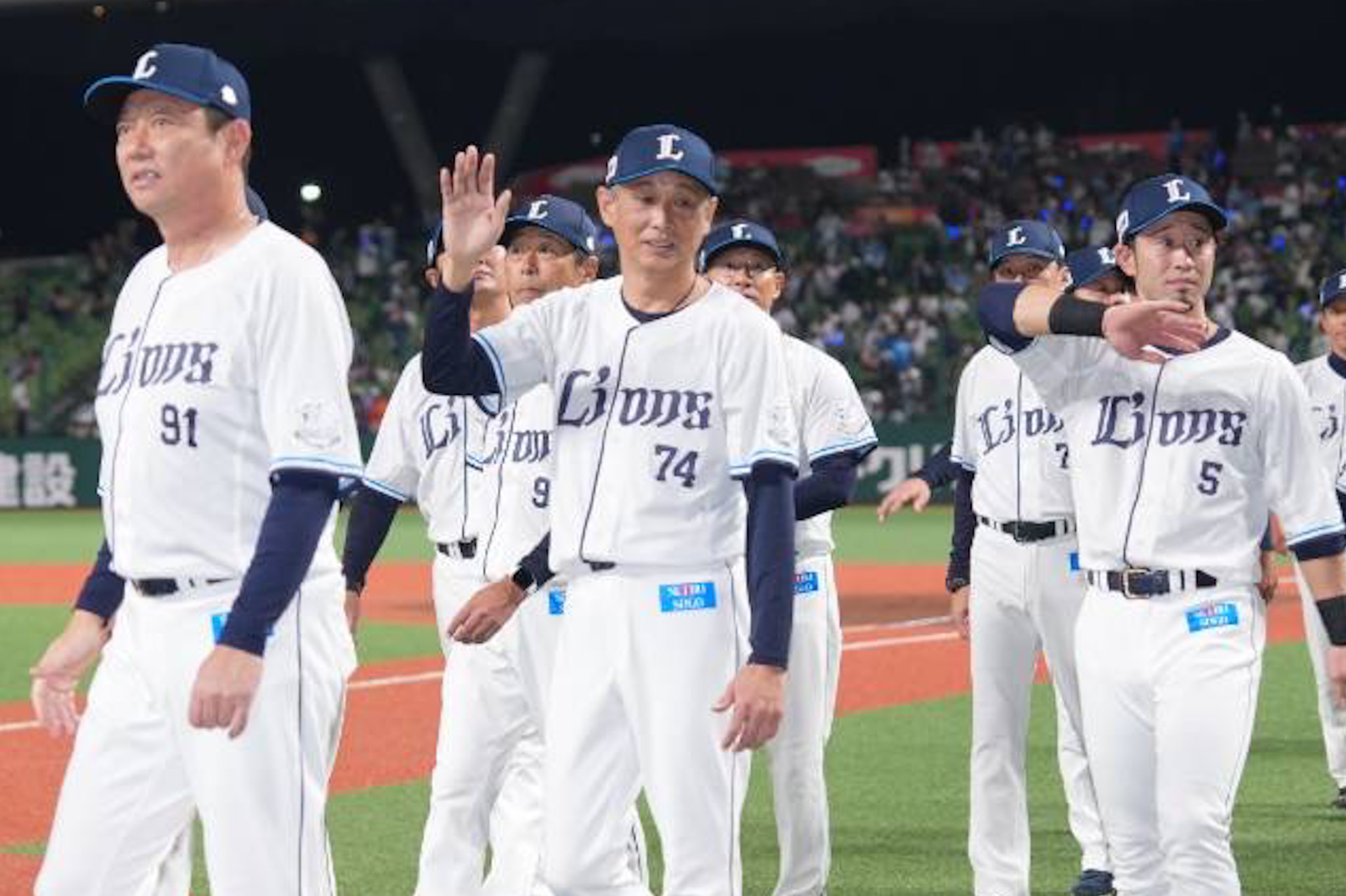 西武・西口文也監督【写真：井上学】