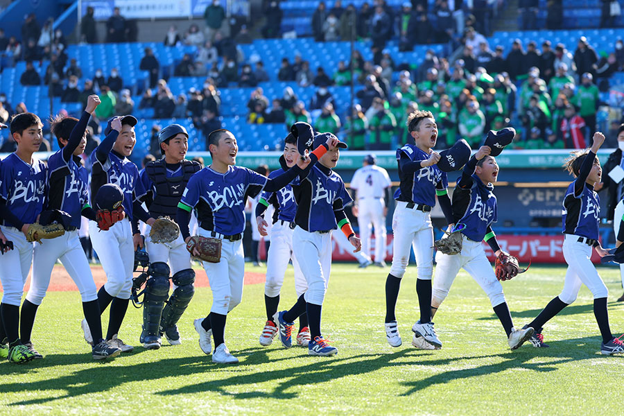 昨年大会に出場したBCリーグジュニアナイン【写真：加治屋友輝】