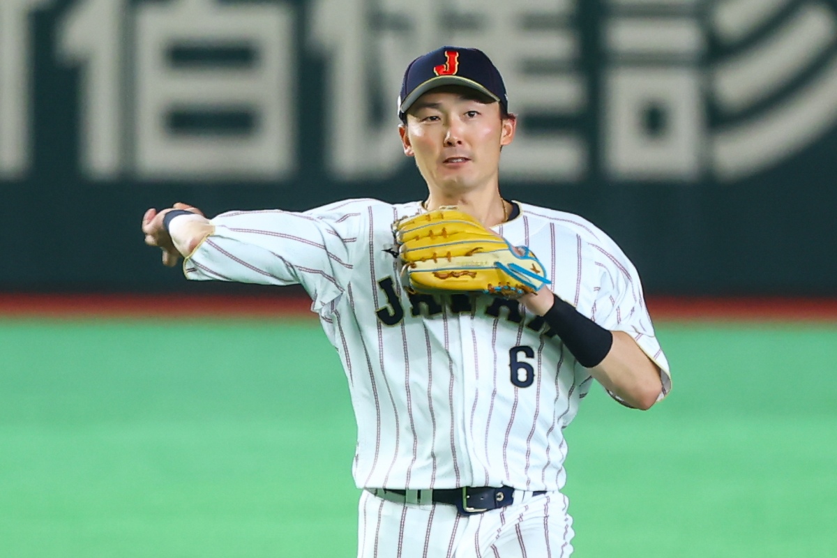 今年のWBCに出場した源田壮亮【写真：小林靖】