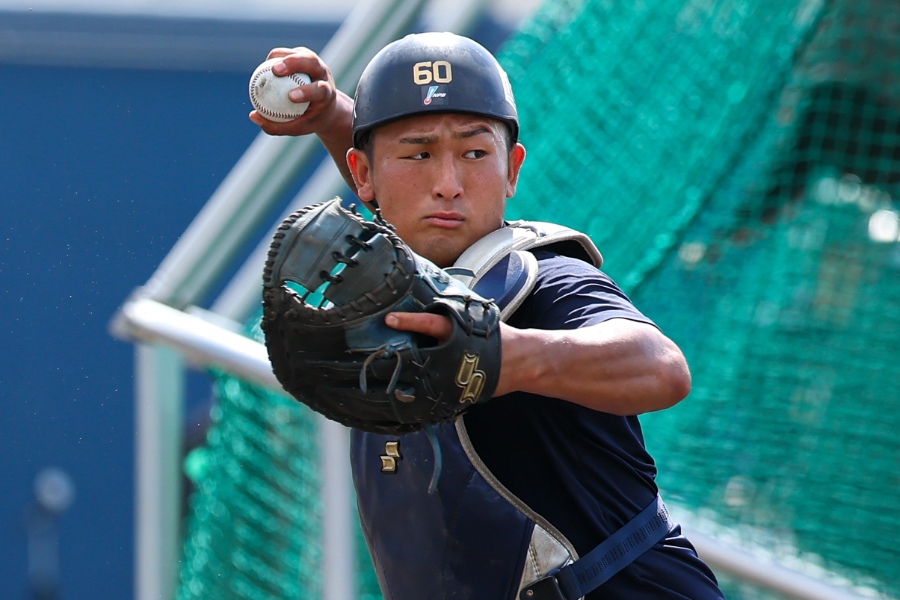 急逝したオリックス・野上士耀さん【写真：加治屋友輝】