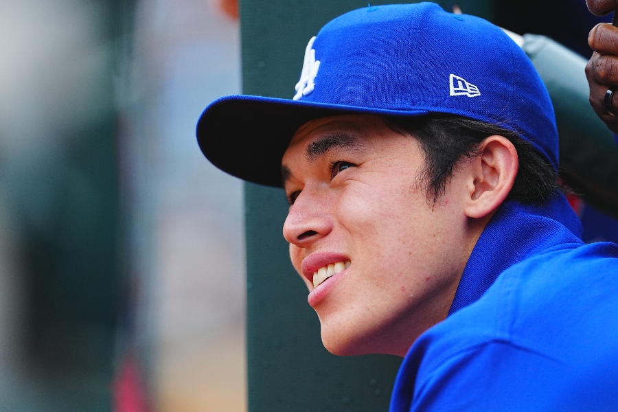 ドジャース・佐々木朗希【写真：荒川祐史】