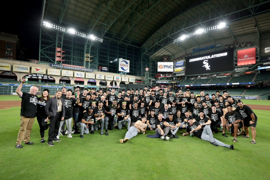 アストロズに勝利したWソックスナイン【写真提供:MLB公式X】