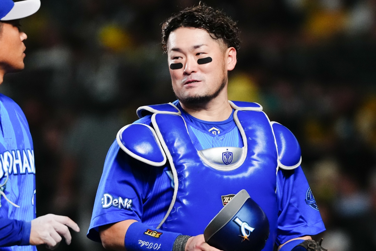 NTT西日本の大先輩にあたる戸柱恭孝【写真：黒澤崇】