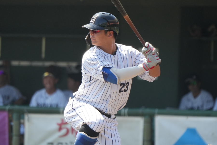 くふうハヤテベンチャーズ静岡の仲村来唯也【写真:町田利衣】