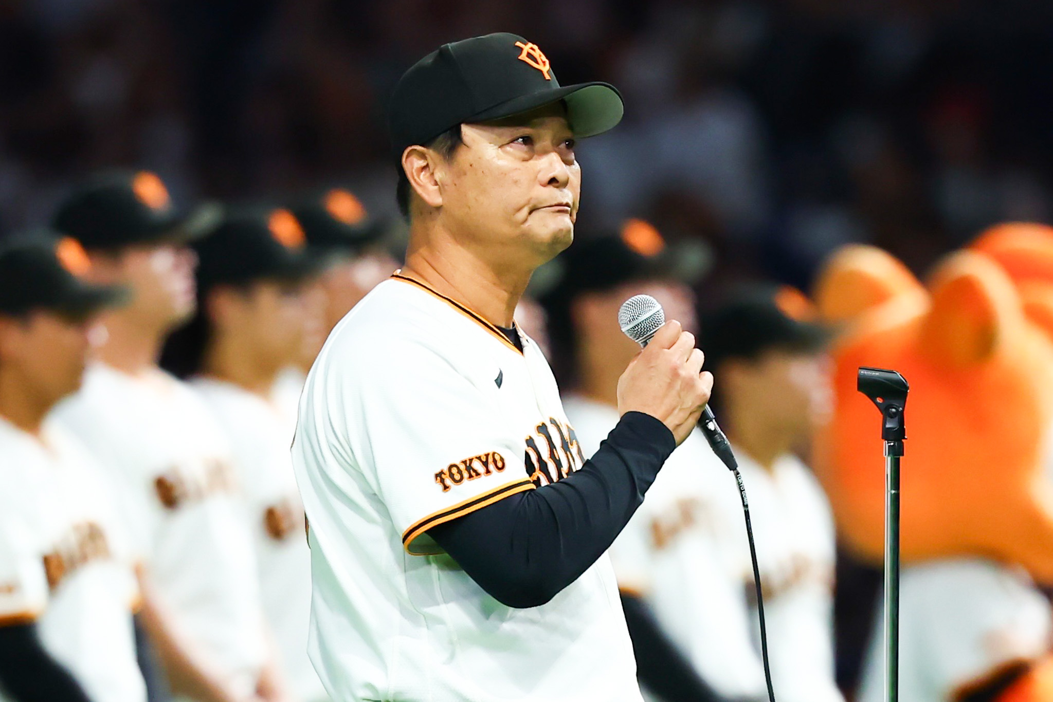 巨人・橋上秀樹監督【写真:加治屋友輝】
