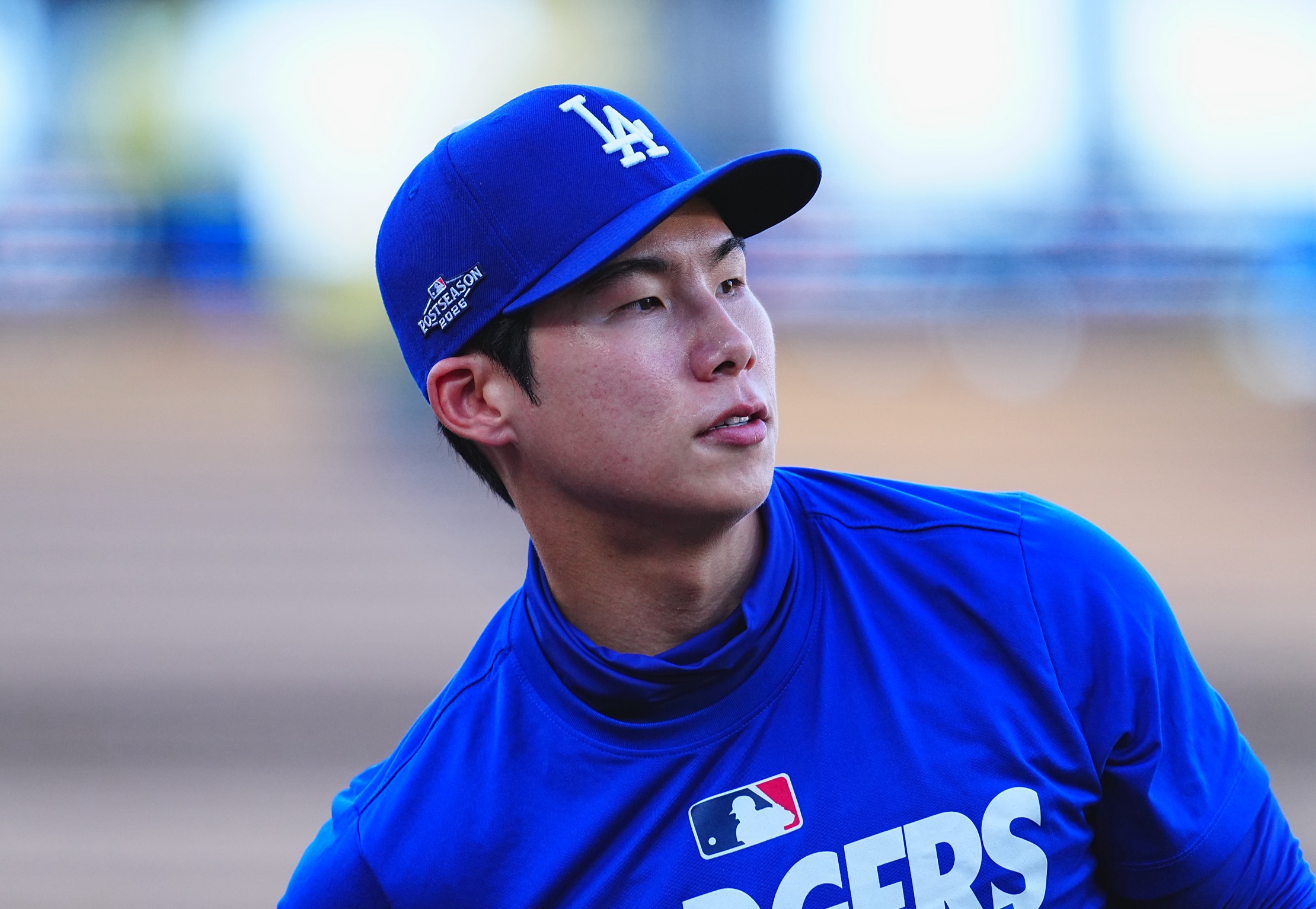 ドジャースのキム・ヘソン【写真：荒川祐史】