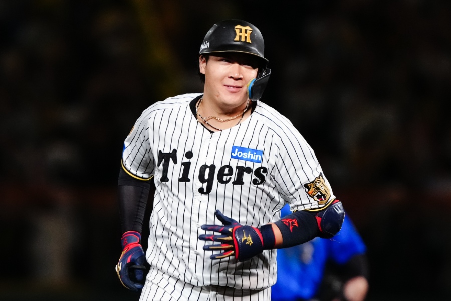 阪神・大山悠輔【写真：黒澤崇】