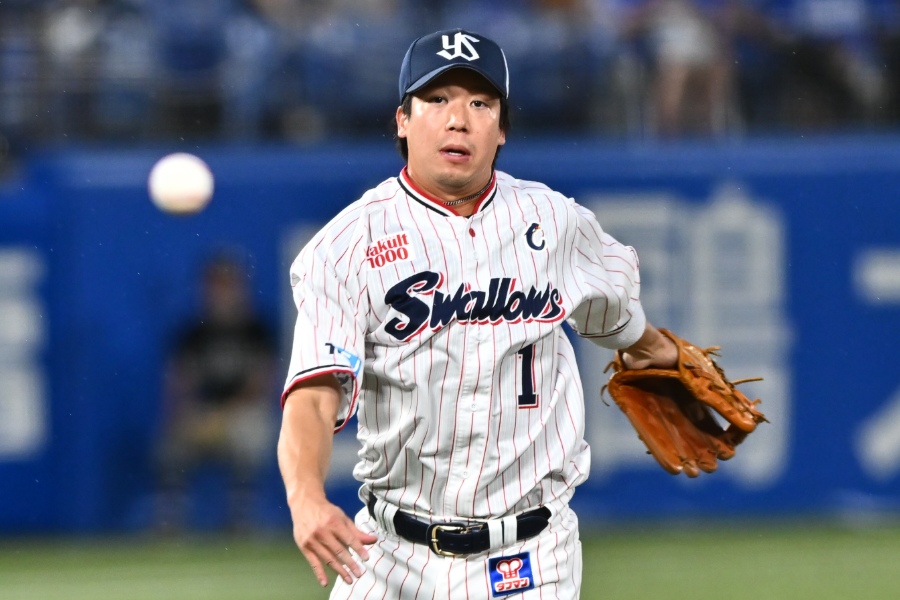 ヤクルト・山田哲人【写真:古川剛伊】