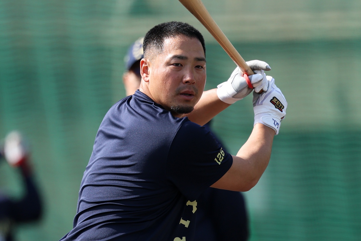 12年間のプロ野球生活に幕を下ろす香月一也【写真：加治屋友輝】