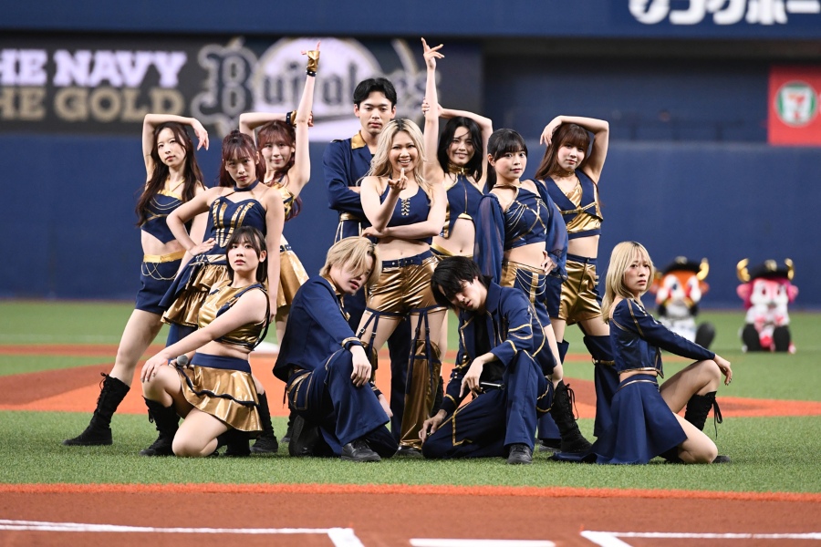 「BsGravity」2026シーズンメンバー【写真提供:(C)ORIX Buffaloes】