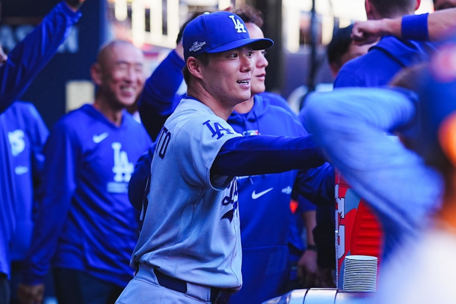 ドジャース・山本由伸【写真：荒川祐史】