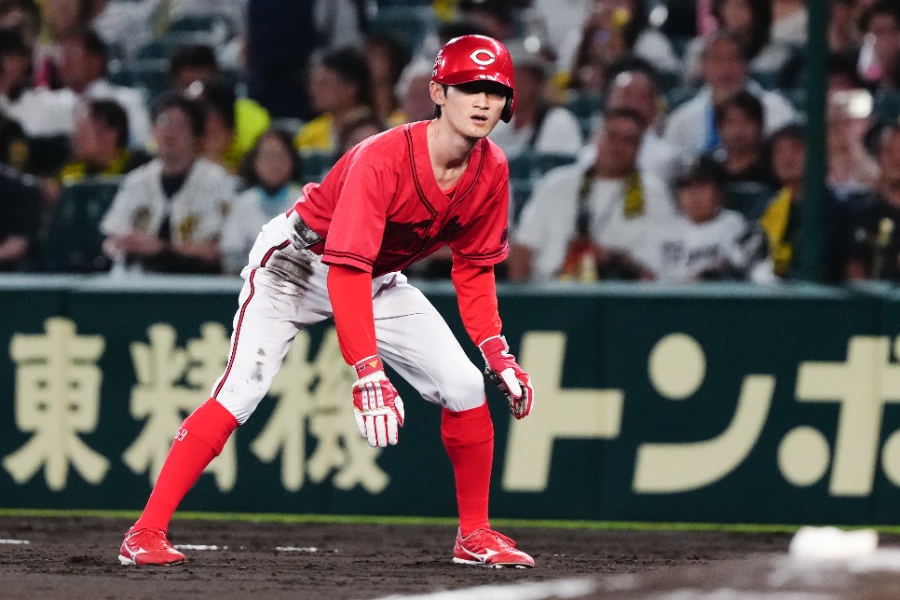 広島・辰見鴻之介【写真:黒澤崇】