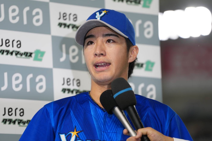 決勝弾を放ったDeNA・度会隆輝【写真：井上学】