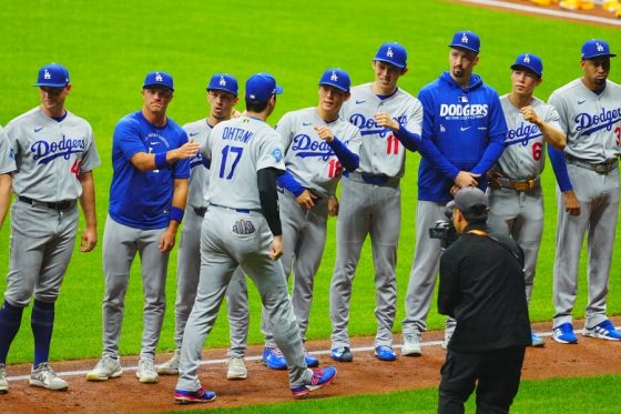 大谷翔平が「髪の毛切ってる！」　NHK中継開始直後…ファン続々発見「ずっと気になってた」