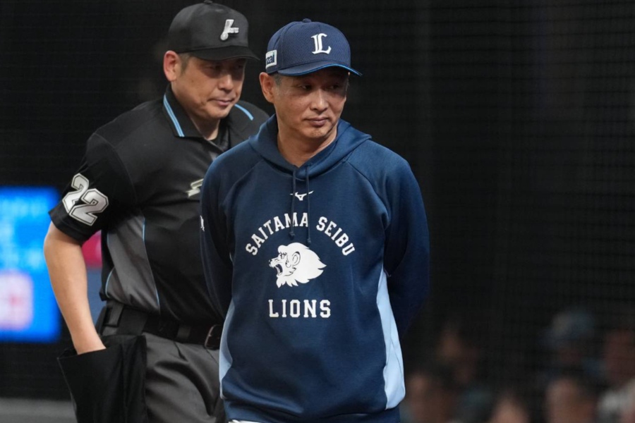 日本ハムに敗れた西武・西口文也監督【写真:井上学】