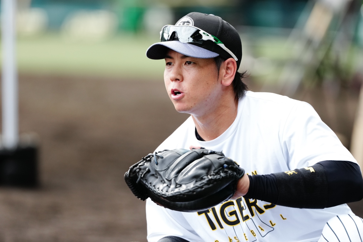 初の開幕2軍で今季をスタートさせた阪神・梅野隆太郎【写真：黒澤崇】