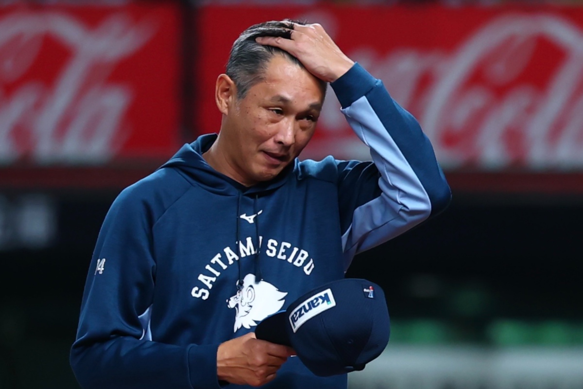 西武・西口文也監督【写真：加治屋友輝】