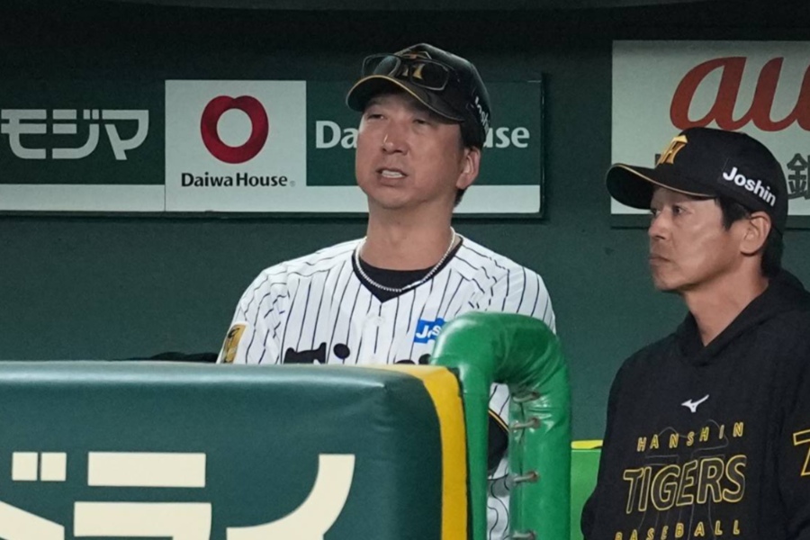 阪神・藤川球児監督【写真：井上学】