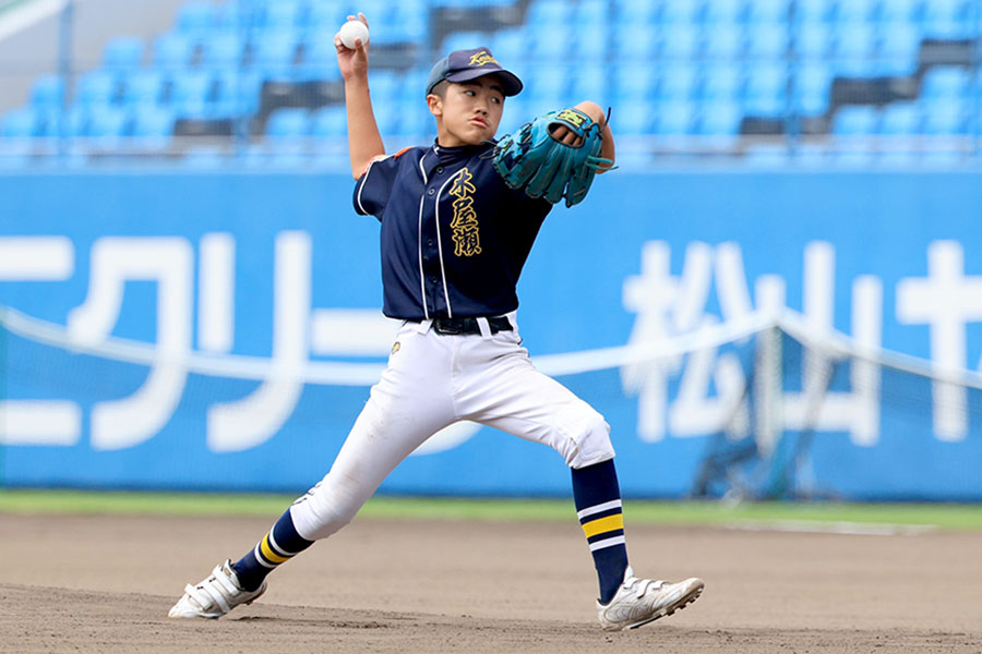 3試合で211球を投じた木屋瀬バンブーズ・永嶋璃陽斗【写真:フィールドフォース提供】
