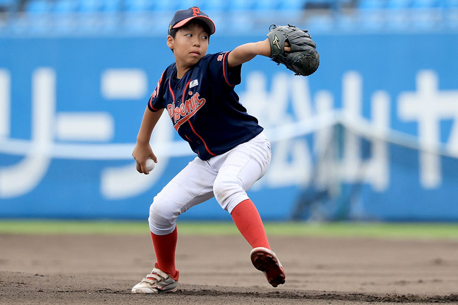 全国大会で台頭、計122球を投じた船橋フェニックス・小池拓海【写真:フィールドフォース提供】