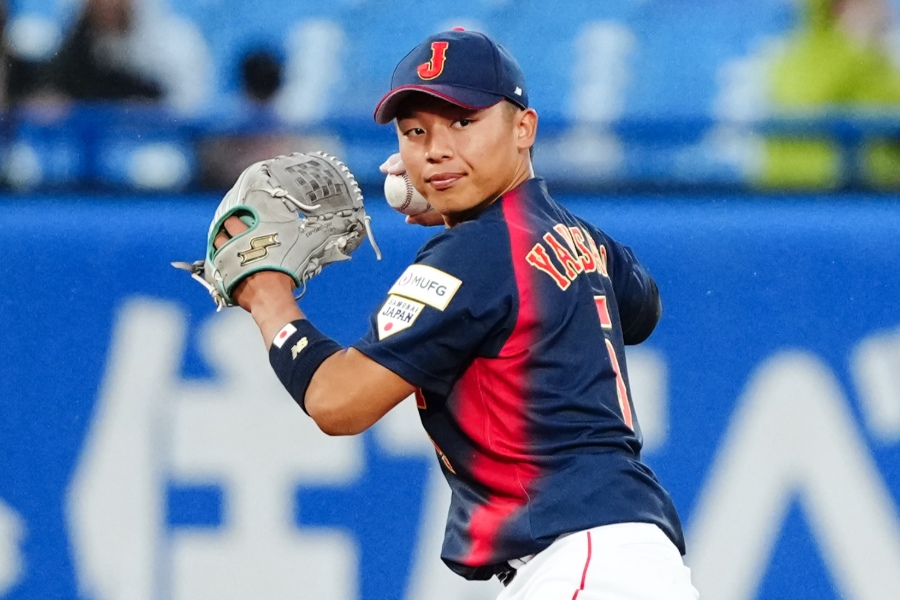 広島が単独1位指名した亜細亜大の山里宝【写真：黒澤崇】
