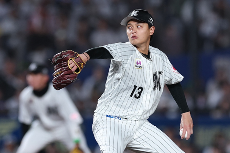 球団史上76年ぶりとなる新人開幕投手の大役を担ったロッテ・毛利海大【写真:球団提供】
