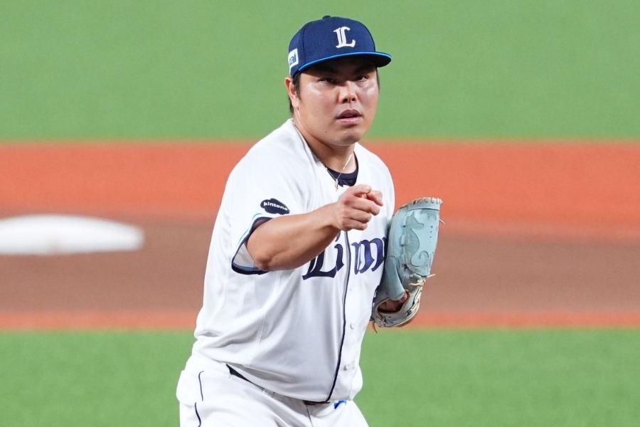 西武・平良海馬【写真：小林靖】